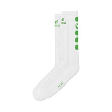 Erima CLASSIC 5-CUBES Socke lang wei/green