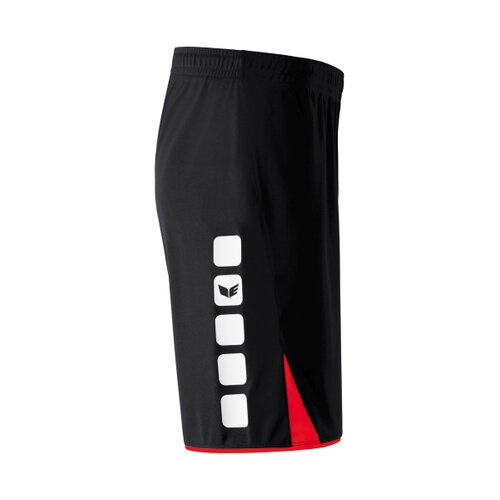 CLASSIC 5-C Shorts schwarz/rot M