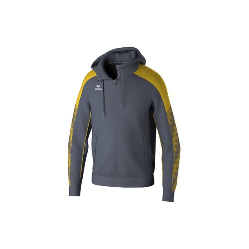 EVO STAR Trainingsjacke mit Kapuze slate grey/gelb