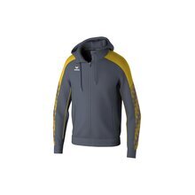 EVO STAR Trainingsjacke mit Kapuze slate grey/gelb