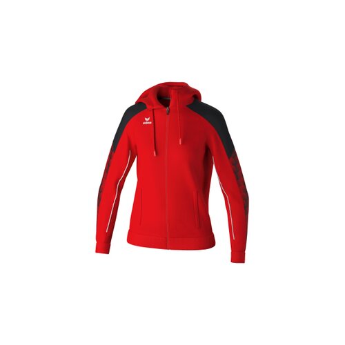 EVO STAR Trainingsjacke mit Kapuze rot/schwarz