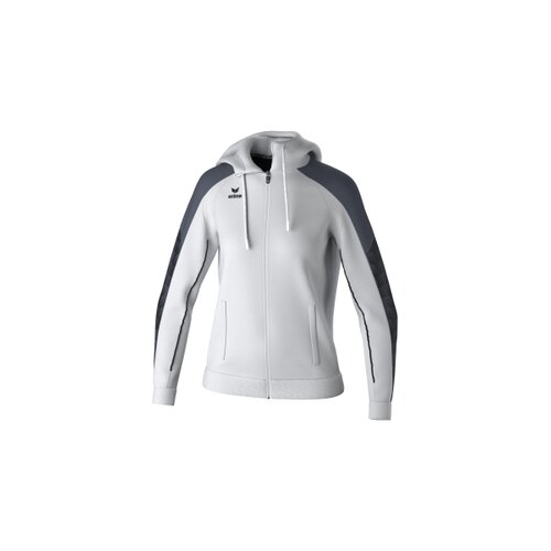 EVO STAR Trainingsjacke mit Kapuze wei/schwarz