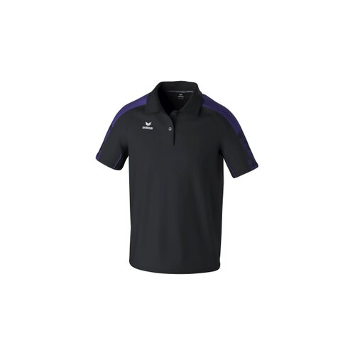 EVO STAR Poloshirt schwarz/ultra violet