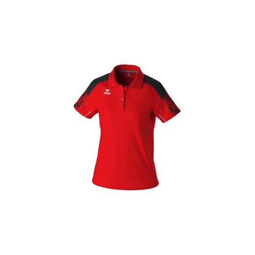 EVO STAR Poloshirt rot/schwarz