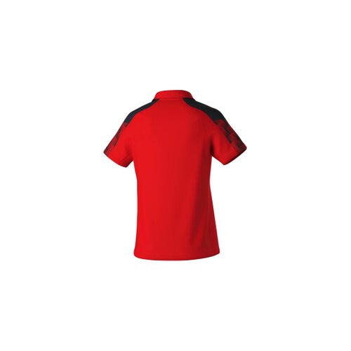 EVO STAR Poloshirt rot/schwarz