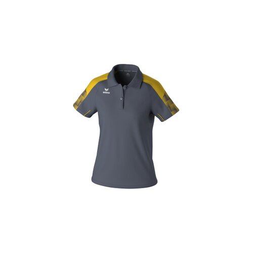 EVO STAR Poloshirt slate grey/gelb