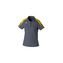 EVO STAR Poloshirt slate grey/gelb