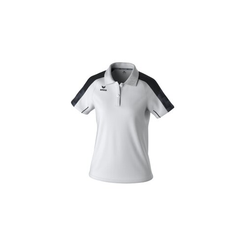 EVO STAR Poloshirt wei/schwarz