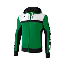 Erima CLASSIC 5-CUBES Trainingsjacke mit Kapuze...