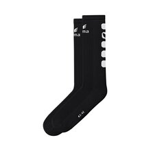 Erima CLASSIC 5-CUBES Socke lang schwarz/wei
