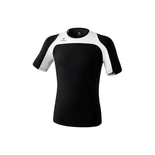 Erima Race Line Running T-Shirt schwarz/wei