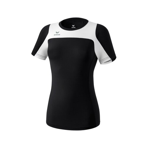 Erima Race Line Running T-Shirt schwarz/wei