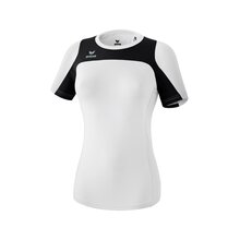 Erima Race Line Running T-Shirt wei/schwarz