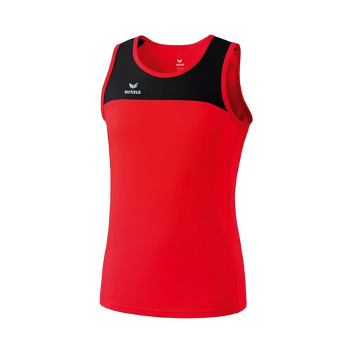 Erima Race Line Running Singlet rot/schwarz