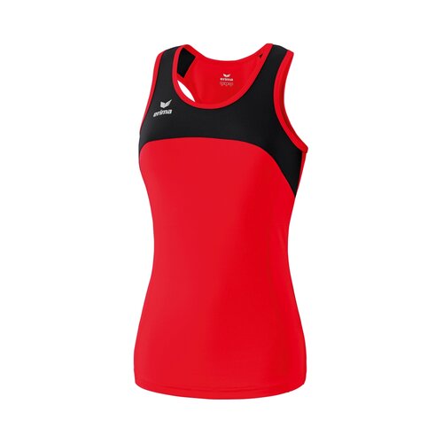 Erima Race Line Running Singlet rot/schwarz