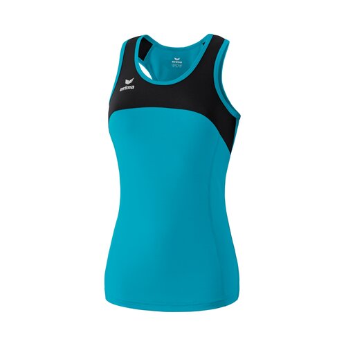 Erima Race Line Running Singlet petrol/schwarz