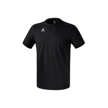 Funktions Teamsport T-Shirt schwarz