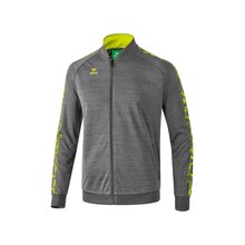 Erima Graffic 5-C Tracktopjacke grau melange/sprout