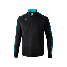 Erima Graffic 5-C Tracktopjacke schwarz/atlantis