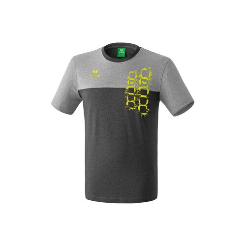 Erima Graffic 5-C T-Shirt grau melange/sprout