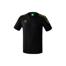Erima Graffic 5-C T-Shirt Basic schwarz/green gecko