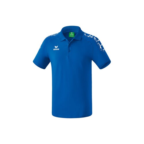 Erima Graffic 5-C Polo new royal/wei