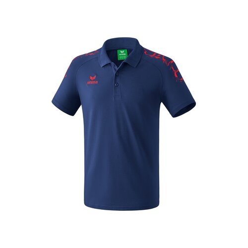 Erima Graffic 5-C Polo new navy/rot