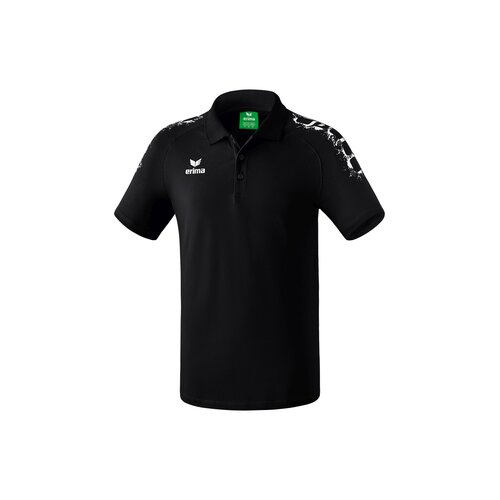 Erima Graffic 5-C Polo schwarz/wei