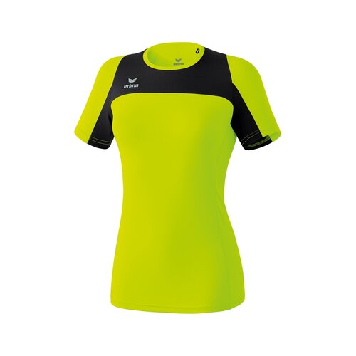 Erima Race Line Running T-Shirt neon gelb/schwarz