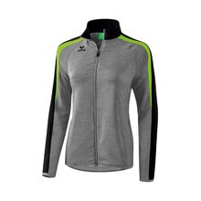 Liga 2.0 Prsentationsjacke grau melange/schwarz/green gecko