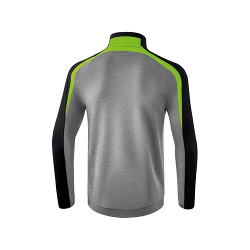 Liga 2.0 Trainingsjacke grau melange/schwarz/green gecko