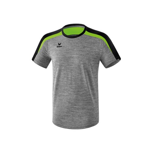 Liga 2.0 T-Shirt grau melange/schwarz/green gecko