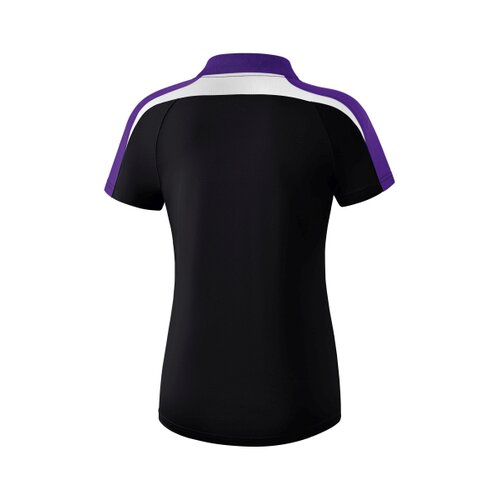 Liga 2.0 Poloshirt schwarz/violet/wei