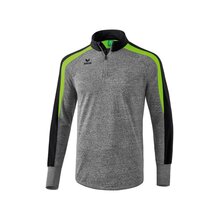 Liga 2.0 Trainingstop grau melange/schwarz/green gecko