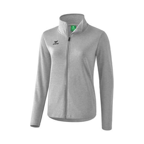 Sweatjacke hellgrau