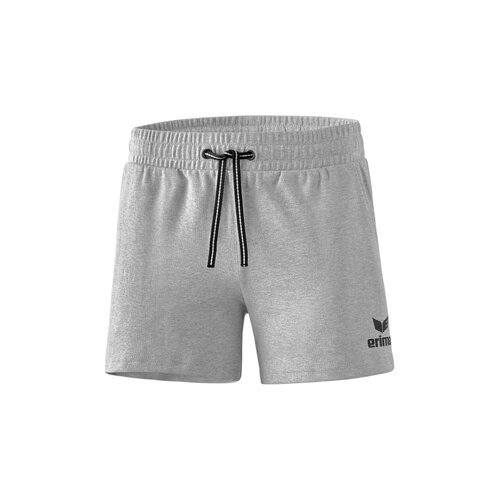 Essential Sweatshorts hellgrau melange/schwarz