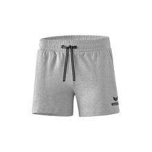 Essential Sweatshorts hellgrau melange/schwarz