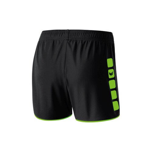 CLASSIC 5-C Shorts schwarz/green gecko 34