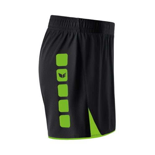 CLASSIC 5-C Shorts schwarz/green gecko 34