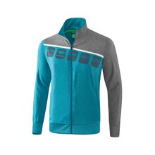 5-C Prsentationsjacke oriental blue melange/grau...