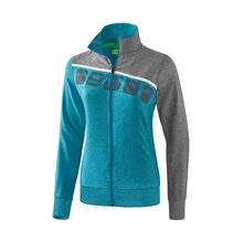 5-C Prsentationsjacke oriental blue melange/grau...