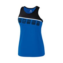 5-C Tanktop new royal/schwarz/wei