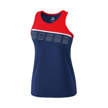 5-C Tanktop new navy/rot/wei