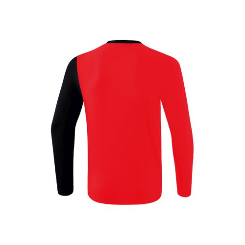 5-C Longsleeve rot/schwarz/wei