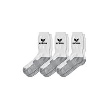 3-Pack Sportsocken wei