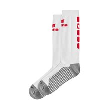 CLASSIC 5-C Socken lang wei/rot