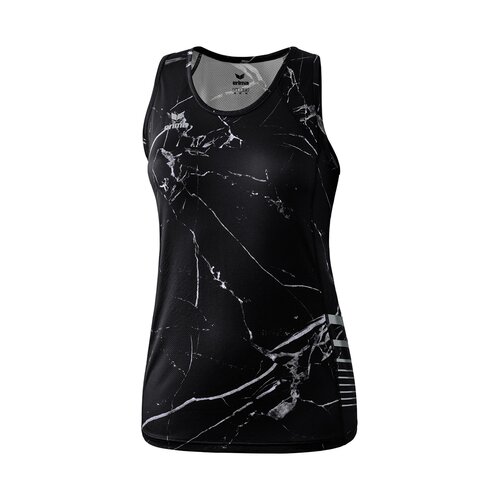 Race Line 2.0 Running Singlet schwarz/marmor