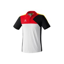 Erima Poloshirt wei/schwarz/rot/gelb