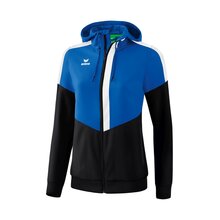 Squad Tracktop Jacke mit Kapuze new royal/schwarz/wei