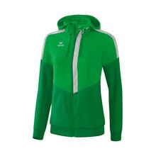 Squad Tracktop Jacke mit Kapuze fern green/smaragd/silver...